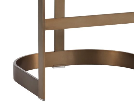Beaumont Barstool - Antique Brass Cantina Black - Image 4