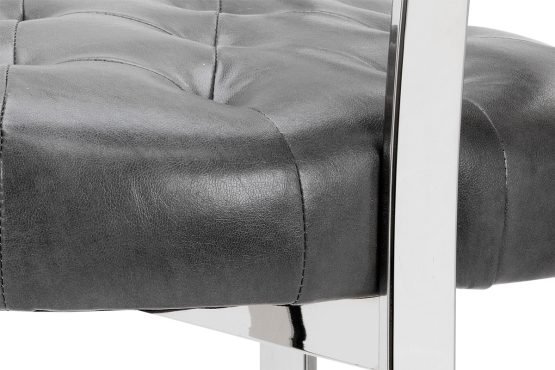 Beaumont Counter Stool - Stainless Steel Cantina Magnetite - Image 5