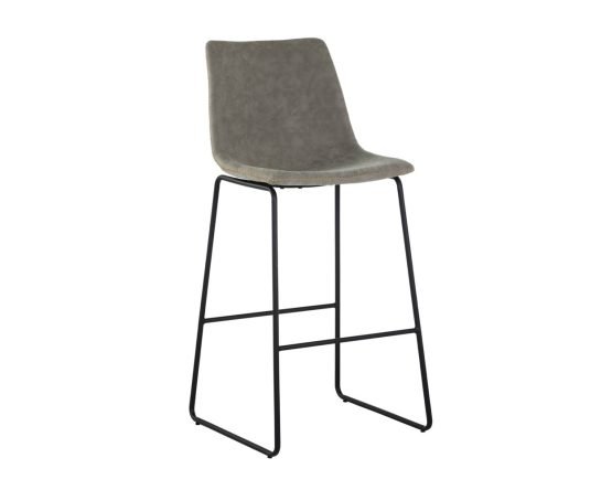 Cal Barstool Antique Grey