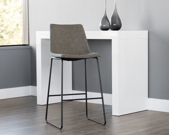 Cal Barstool Antique Grey - Image 2