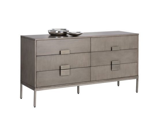 Jade Dresser Ash Grey
