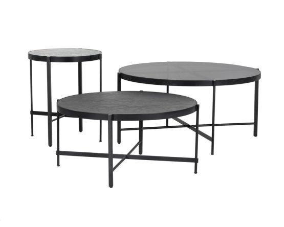 Willem Coffee Table - Large Smoked Glass - Image 3