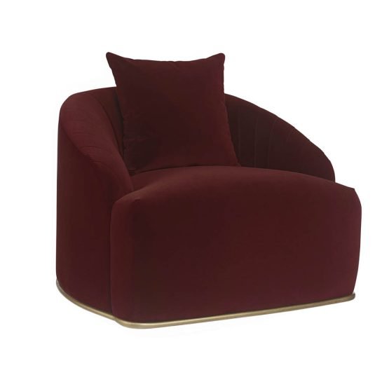 Astrid Armchair Merlot