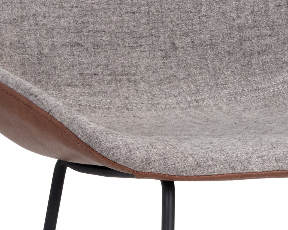 Mccoy Counter Stool Cinnamon Brown / November Grey - Image 3