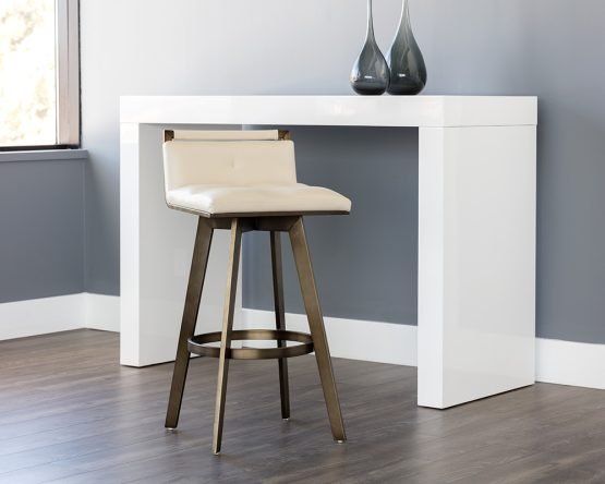 Arizona Swivel Barstool Castillo Cream - Image 3
