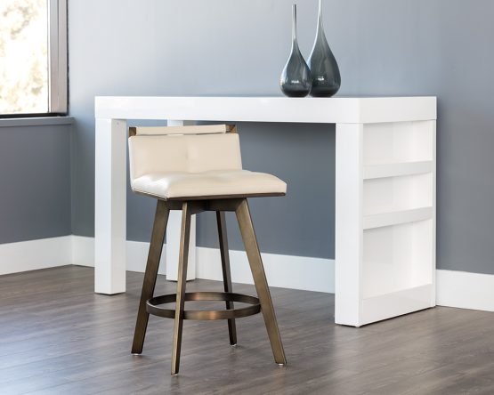Arizona Swivel Counter Stool Castillo Cream - Image 3