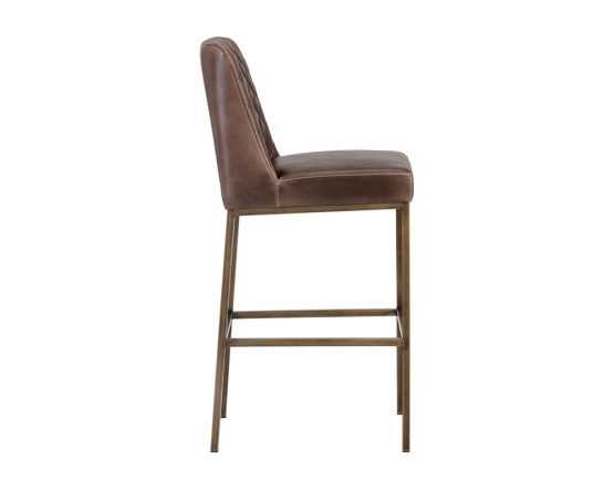 Leighland Barstool Havana Dark Brown - Image 8