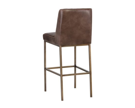 Leighland Barstool Havana Dark Brown - Image 2