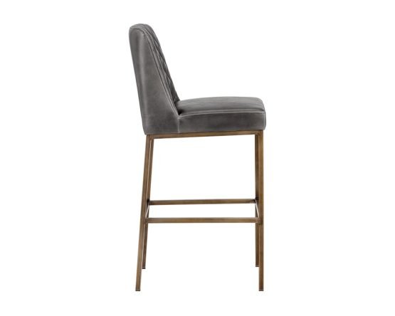 Leighland Barstool Overcast Grey - Image 8