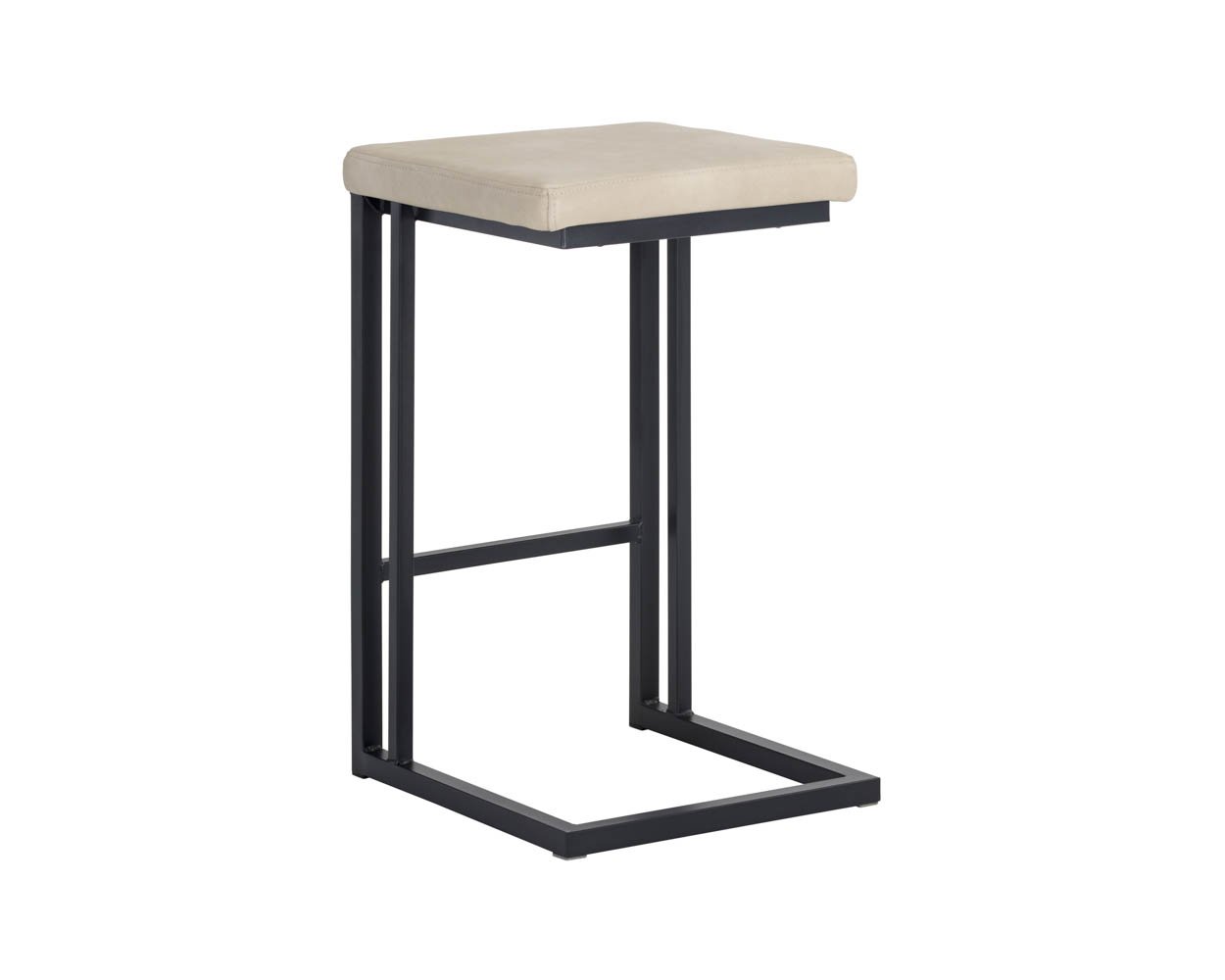 Boone Counter Stool - Black Bravo Cream - Image 4
