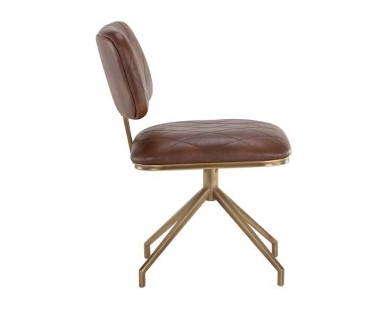 Virtu Swivel Dining Chair Bravo Cognac - Image 7