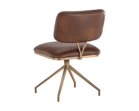 Virtu Swivel Dining Chair Bravo Cognac - Image 8