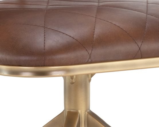 Virtu Swivel Dining Chair Bravo Cognac - Image 3
