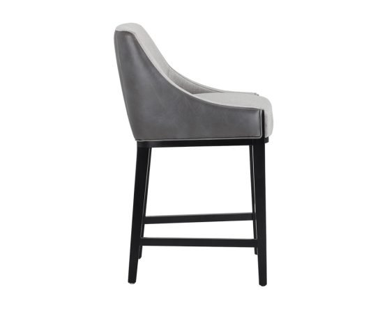Aurora Counter Stool Polo Club Stone / Overcast Grey - Image 7