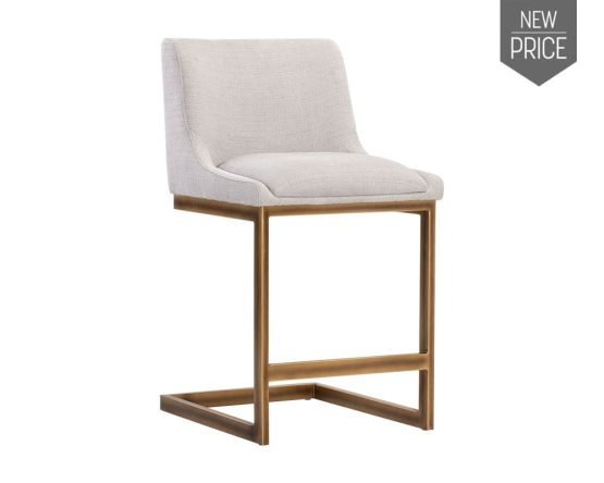 Holly Counter Stool Zenith Soft Grey
