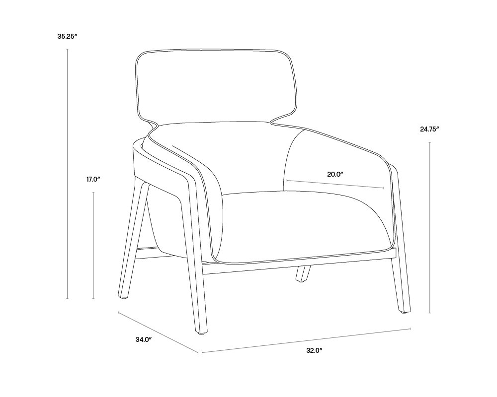 Maximus Lounge Chair Moss Green - Image 6