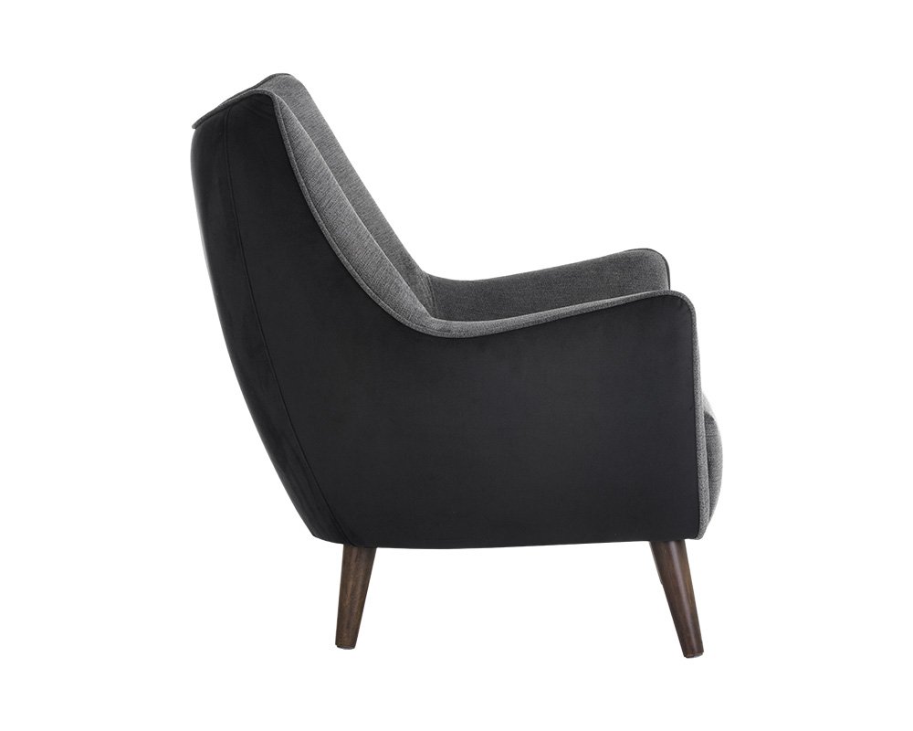 Sorrel Lounge Chair Polo Club Kohl Grey / Abbington Black - Image 8