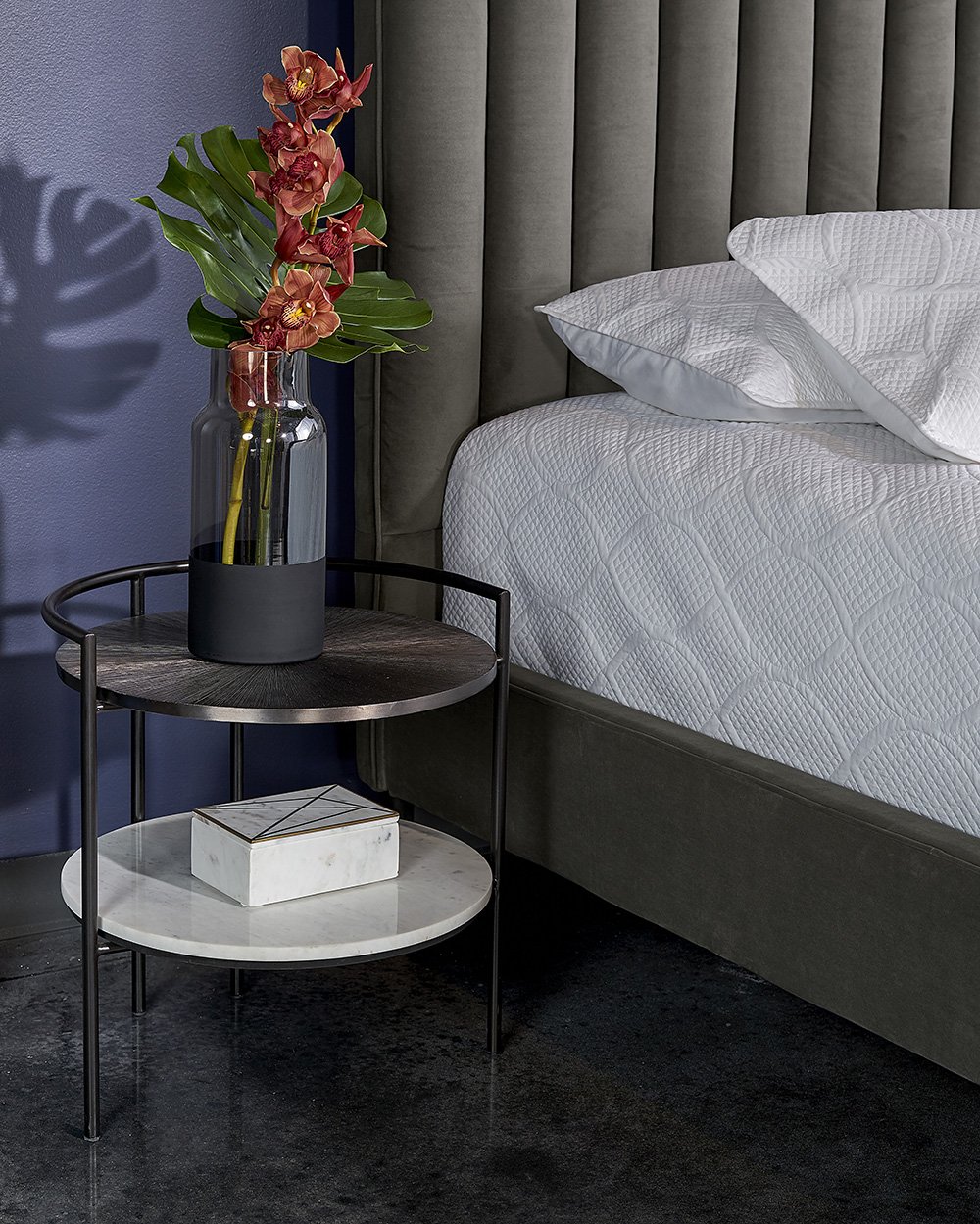 Brighton Nightstand Gunmetal - Image 3