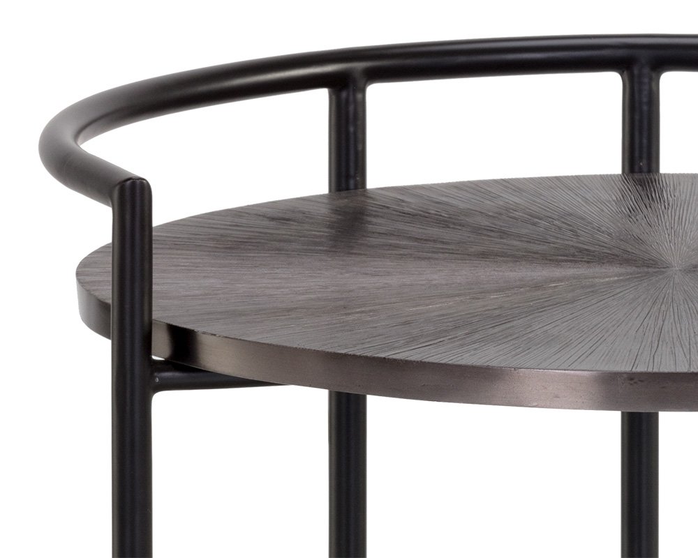 Brighton Nightstand Gunmetal - Image 4
