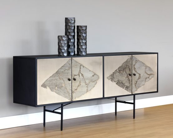 Arlington Sideboard - Large Black - Image 2