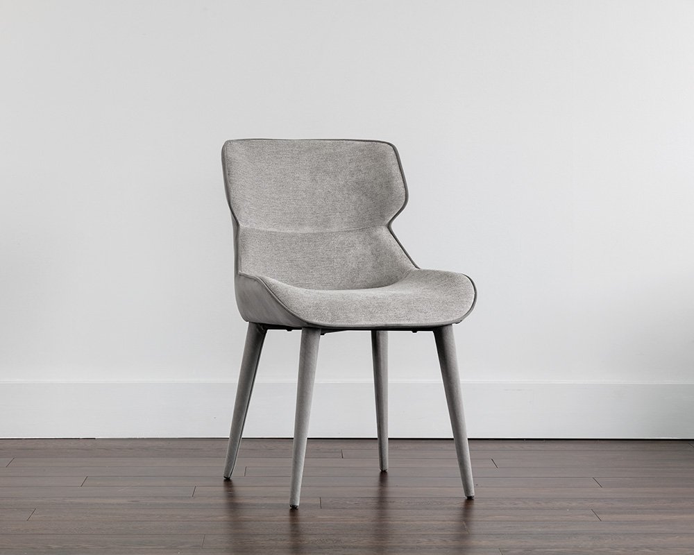 Jesmond Dining Chair Polo Club Stone / Antonio Charcoal - Image 2