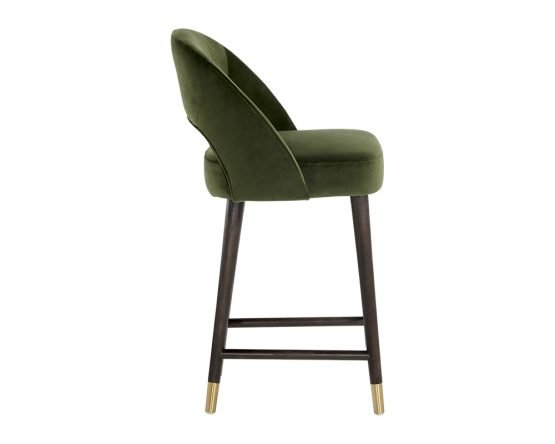 Monae Counter Stool Moss Green - Image 7