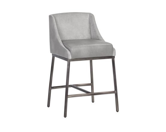 Dalary Counter Stool Bravo Metal / Polo Club Stone
