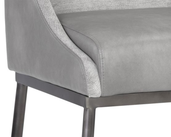 Dalary Counter Stool Bravo Metal / Polo Club Stone - Image 3