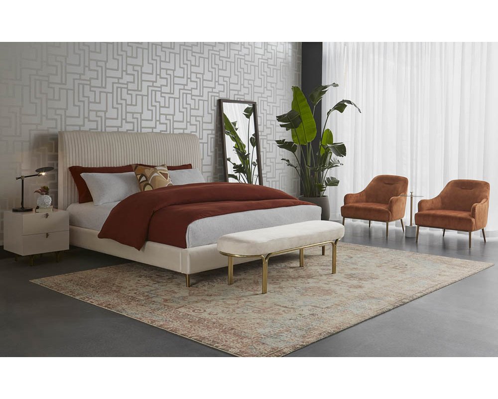 Cameron Lounge Chair Nono Rust - Image 5