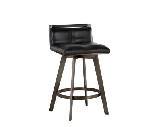 Arizona Swivel Counter Stool Castillo Black