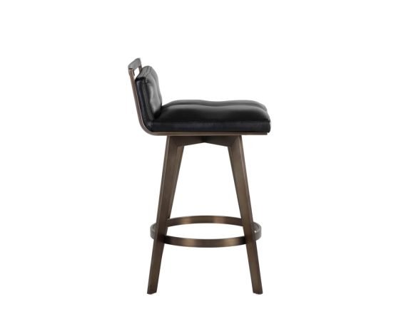 Arizona Swivel Counter Stool Castillo Black - Image 7