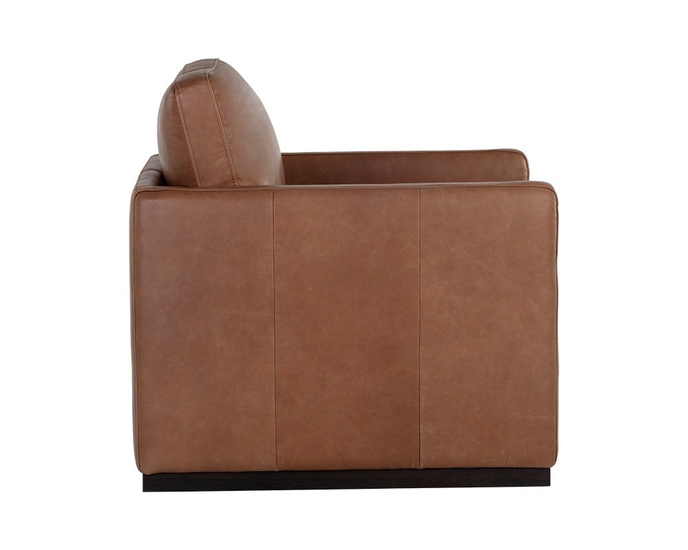 Portman Swivel Lounge Chair Marseille Camel - Image 8