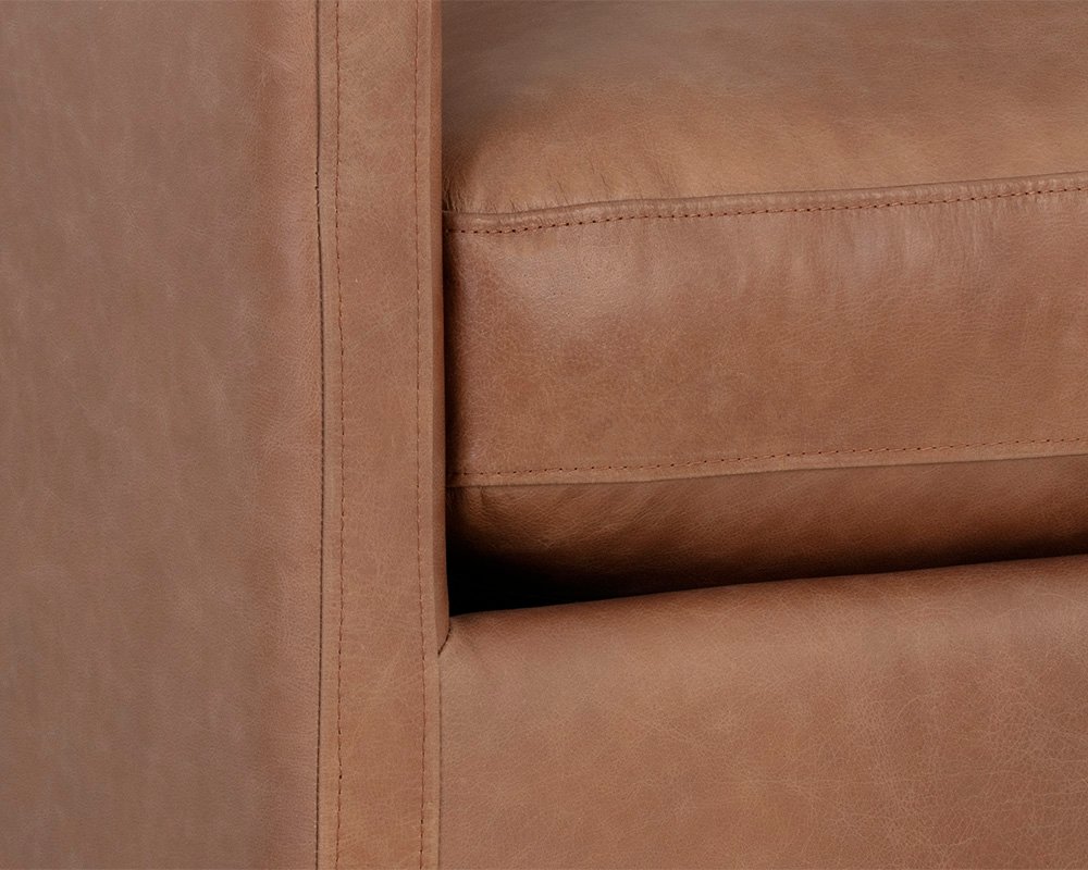 Portman Swivel Lounge Chair Marseille Camel - Image 3