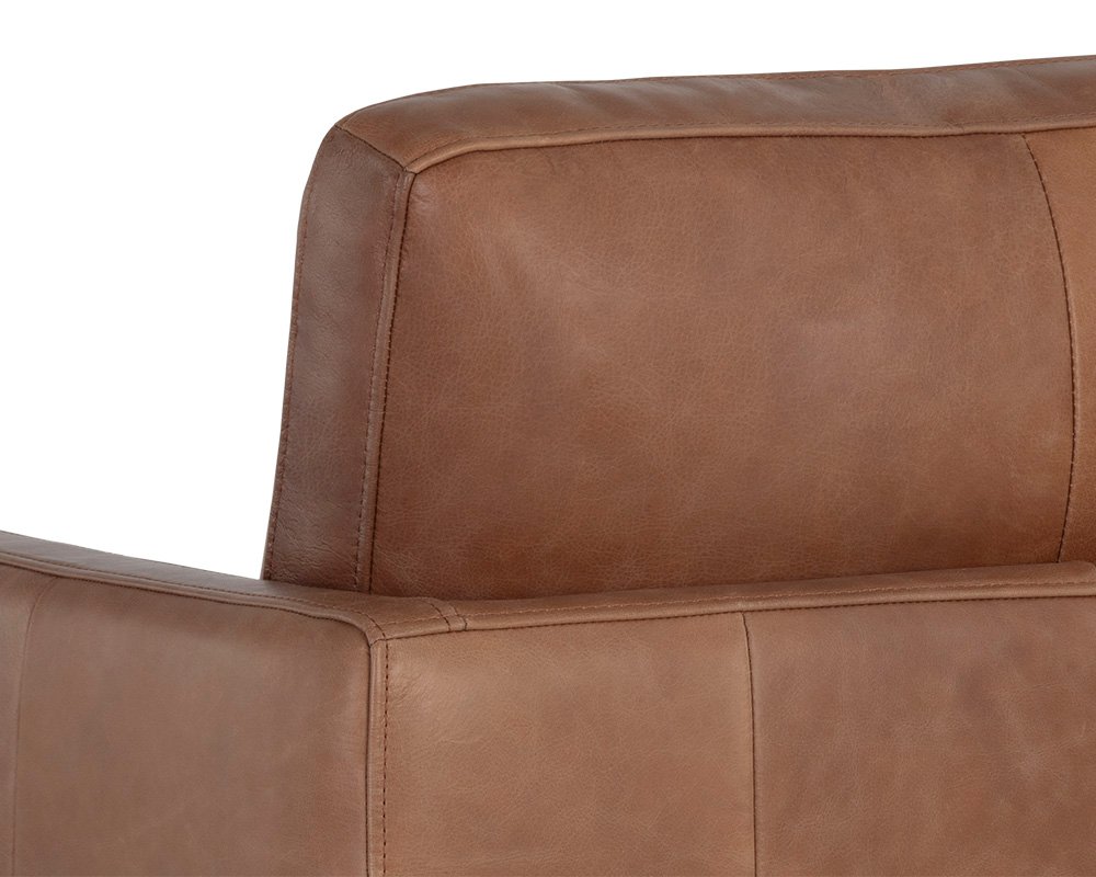 Portman Swivel Lounge Chair Marseille Camel - Image 5