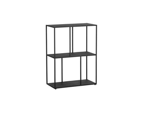Eiffel Low Bookcase - Small Black - Image 2