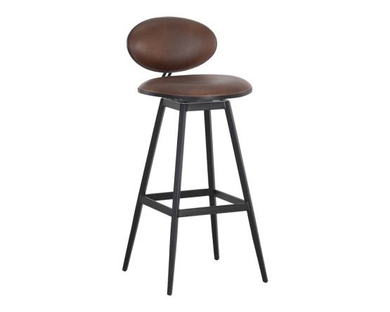Ember Swivel Barstool Bravo Cognac
