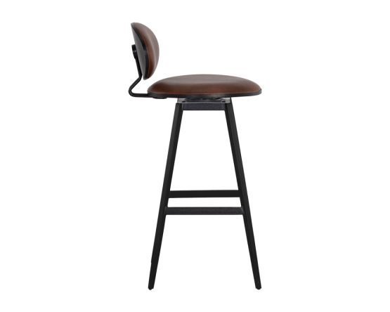 Ember Swivel Barstool Bravo Cognac - Image 7