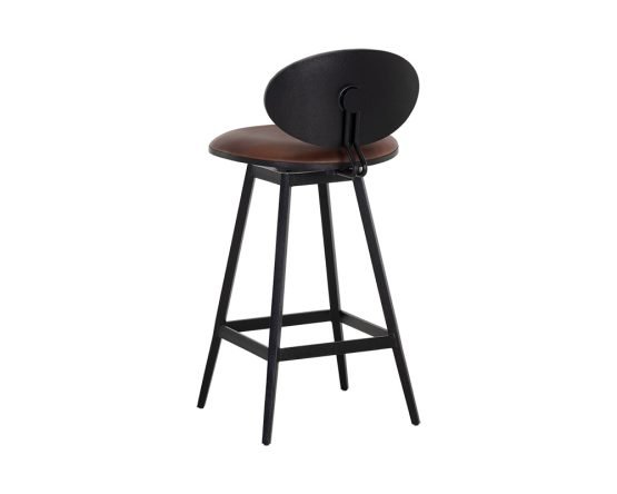 Ember Swivel Counter Stool Bravo Cognac - Image 2