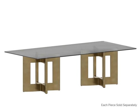 Lianne Dining Table Base Gold - Image 3