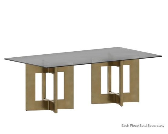 Lianne Dining Table Base Gold - Image 5