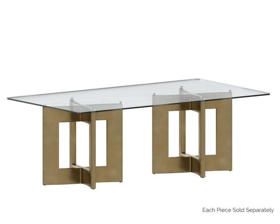Lianne Dining Table Base Gold - Image 6
