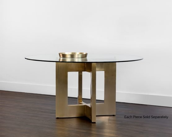Lianne Dining Table Base Gold - Image 9