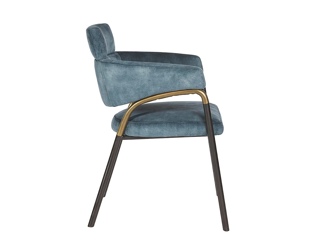 Sharqui Dining Armchair Nono Petrol - Image 8