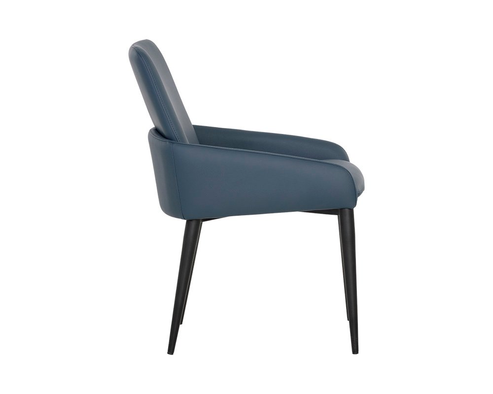 Carlo Dining Armchair Dillon Thunder - Image 8