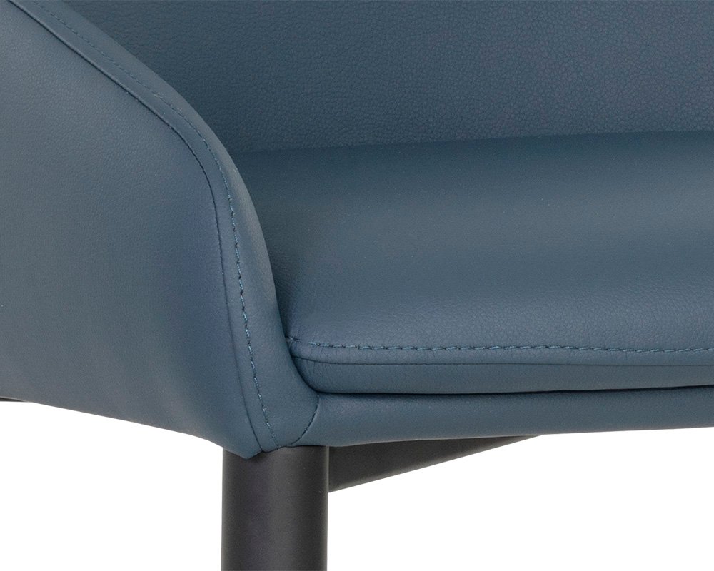 Carlo Dining Armchair Dillon Thunder - Image 4