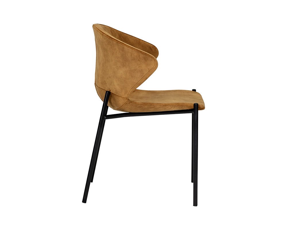 Eric Dining Chair Nono Tapenade Gold - Image 8