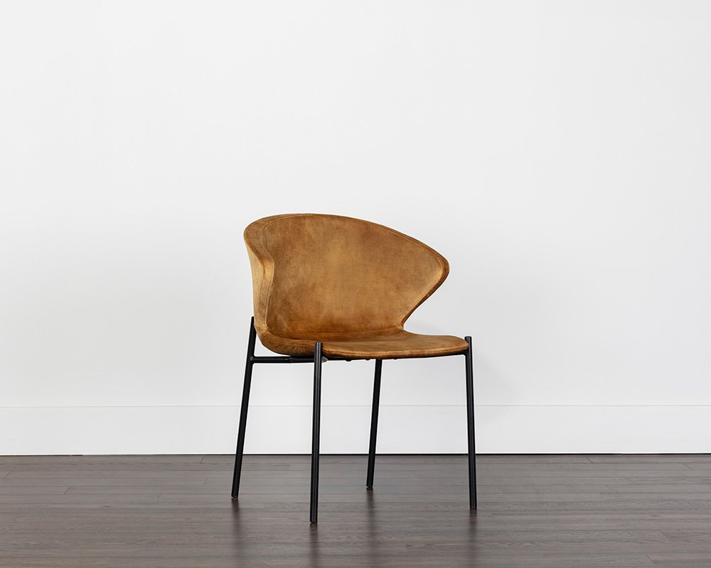 Eric Dining Chair Nono Tapenade Gold - Image 3