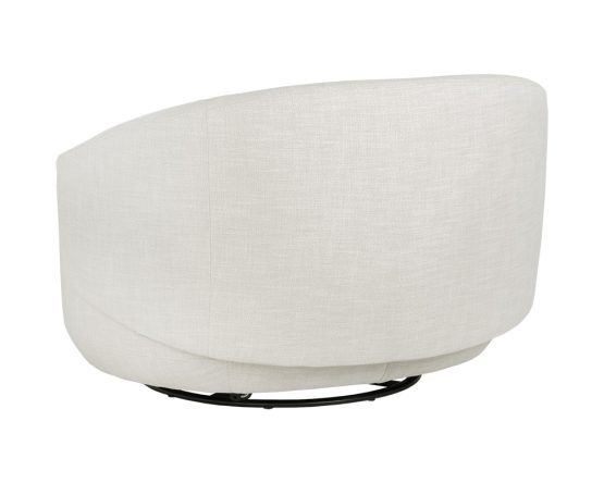 Walsh Swivel Lounge Chair Effie Linen - Image 2