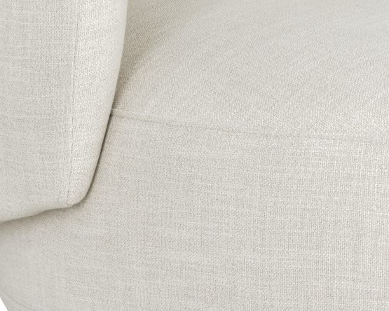 Walsh Swivel Lounge Chair Effie Linen - Image 4