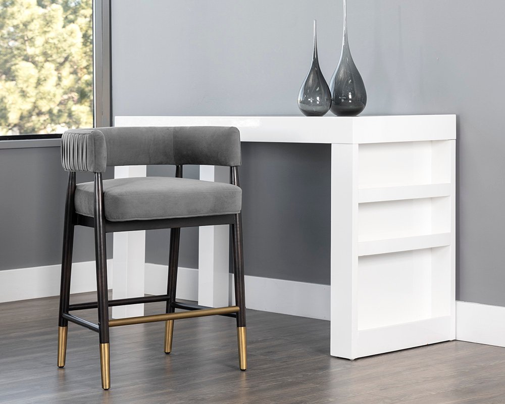 Callem Counter Stool Antonio Charcoal - Image 3